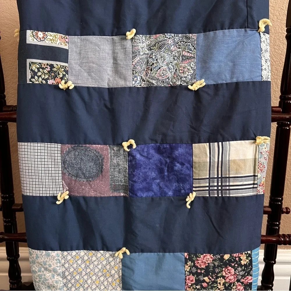 35”x35” Beautiful Handmade Baby, Kids Quilt.